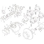 Meritor DX & EX Series, Air Disc Brake CS9 / 10.5